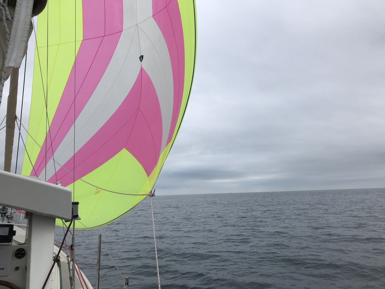 Over Frohavet mot Mausund