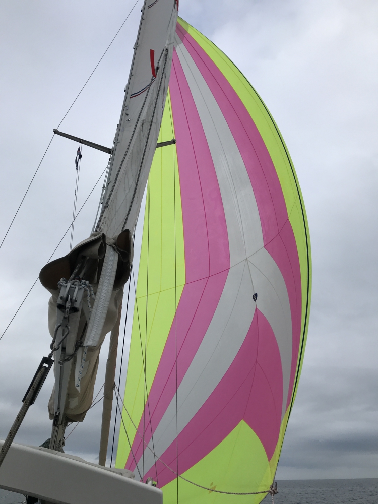 Over Frohavet mot Mausund