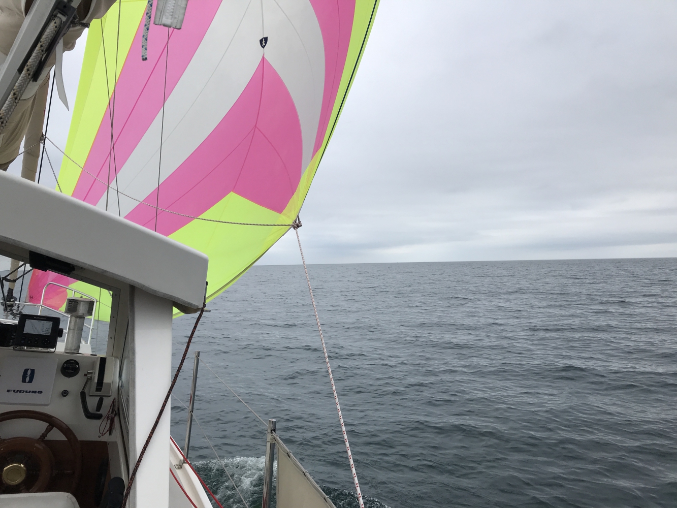 Over Frohavet mot Mausund